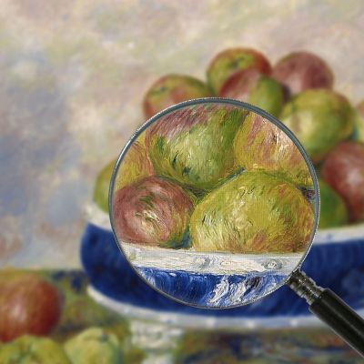 Apples In A Dish 1883 Pierre-Auguste Renoir par543 canvas print