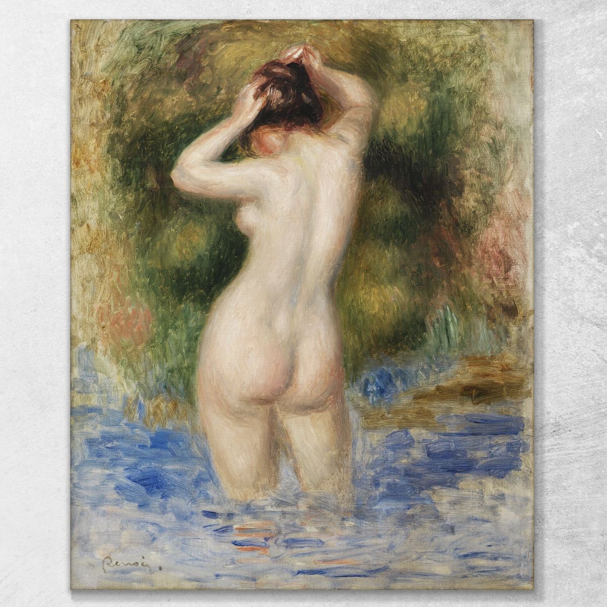 Bather Pierre-Auguste Renoir par545 canvas print 