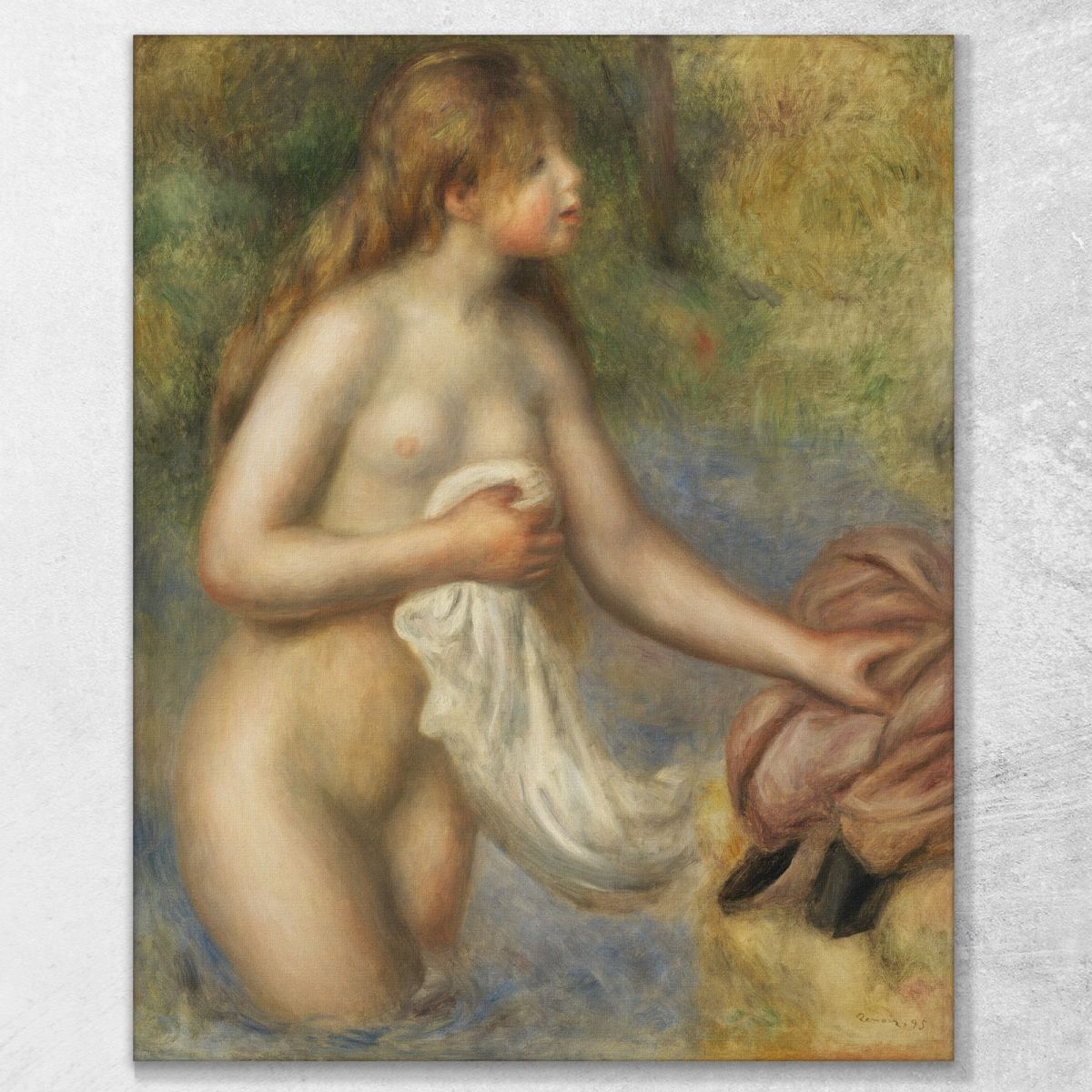 Bather Pierre-Auguste Renoir par546 canvas print 
