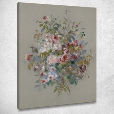 Bouquet Of Roses Pierre-Auguste Renoir par553 canvas print 