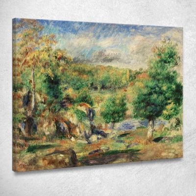 Chestnut Trees Pont-Aven Pierre-Auguste Renoir par556 canvas print 