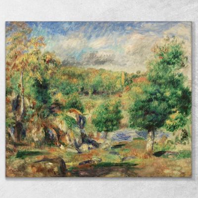 Chestnut Trees Pont-Aven Pierre-Auguste Renoir par556 canvas print 