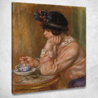 Cup Of Chocolate Pierre-Auguste Renoir par559 canvas print 