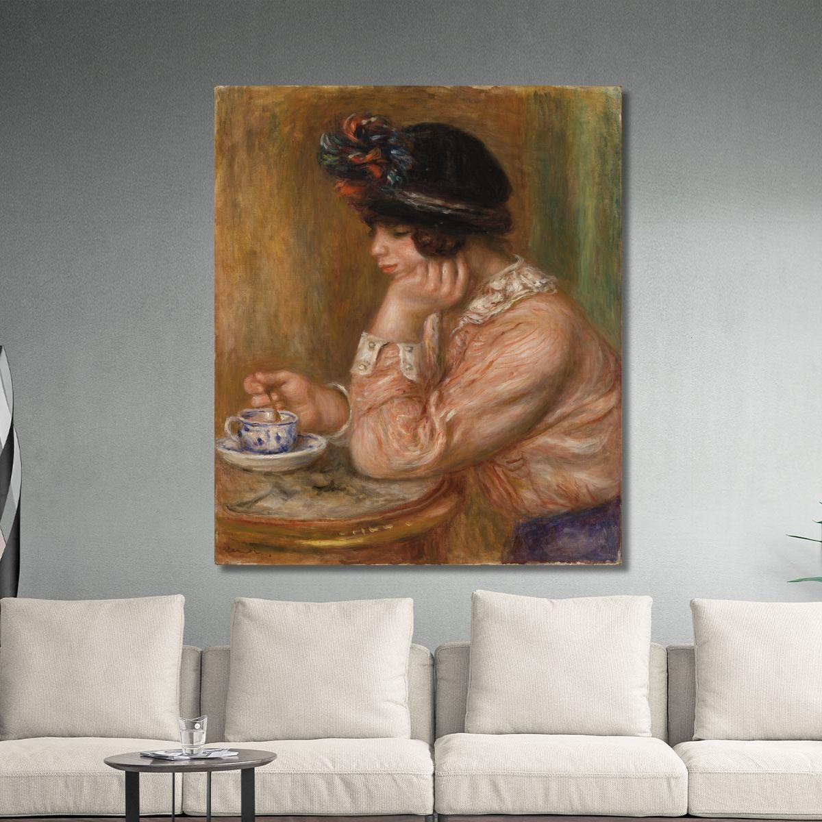 Cup Of Chocolate Pierre-Auguste Renoir par559 canvas print 