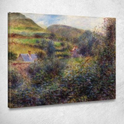 Environs Of Berneval Pierre-Auguste Renoir par561 canvas print 