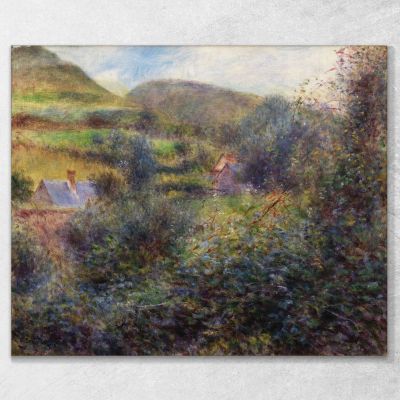 Environs Of Berneval Pierre-Auguste Renoir par561 canvas print 