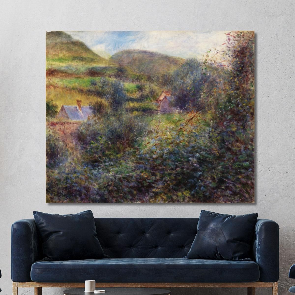 Environs Of Berneval Pierre-Auguste Renoir par561 canvas print 