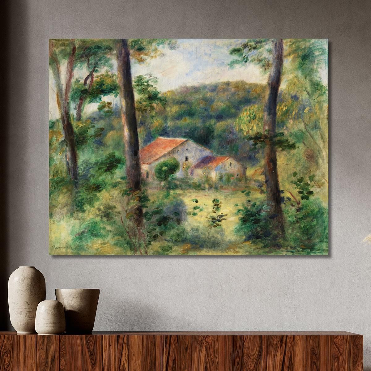 Environs Of Briey Pierre-Auguste Renoir par562 canvas print 