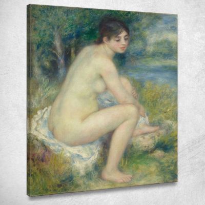 Naked Woman In A Landscape Pierre-Auguste Renoir par564 canvas print 