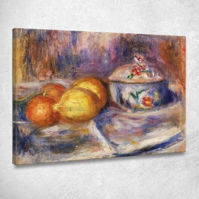 Fruit And Bonbonniere Pierre-Auguste Renoir par565 canvas print 
