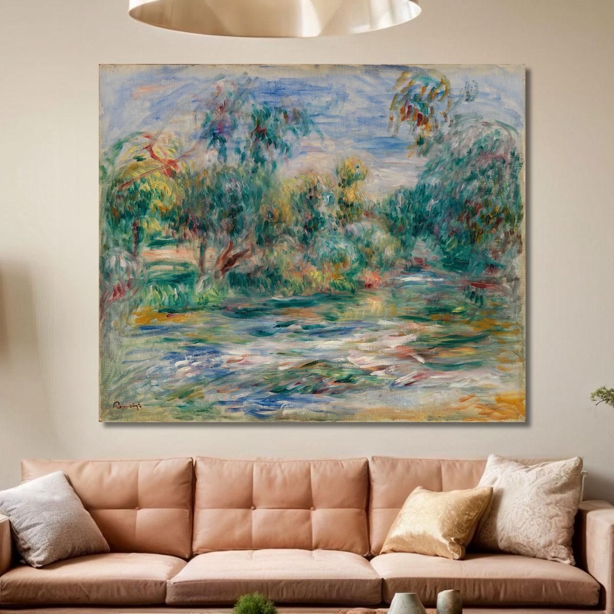 Landscape Pierre-Auguste Renoir par572 canvas print 