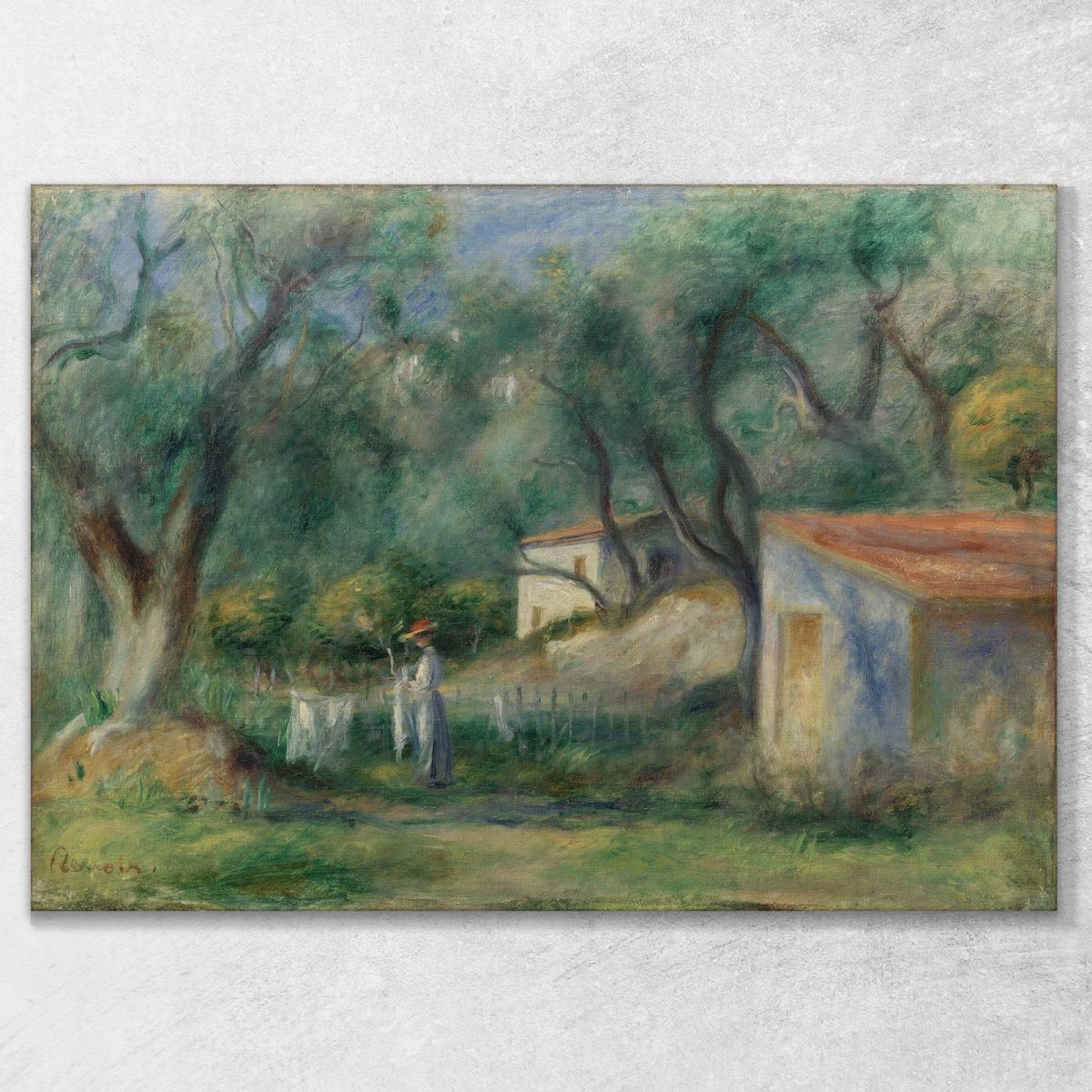 Le Cannet Pierre-Auguste Renoir par576 canvas print 