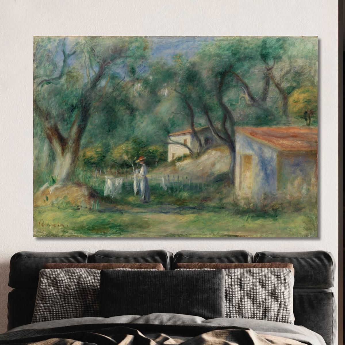 Le Cannet Pierre-Auguste Renoir par576 canvas print 