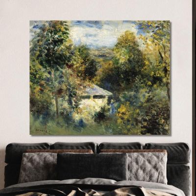 Louveciennes Pierre-Auguste Renoir par578 canvas print 