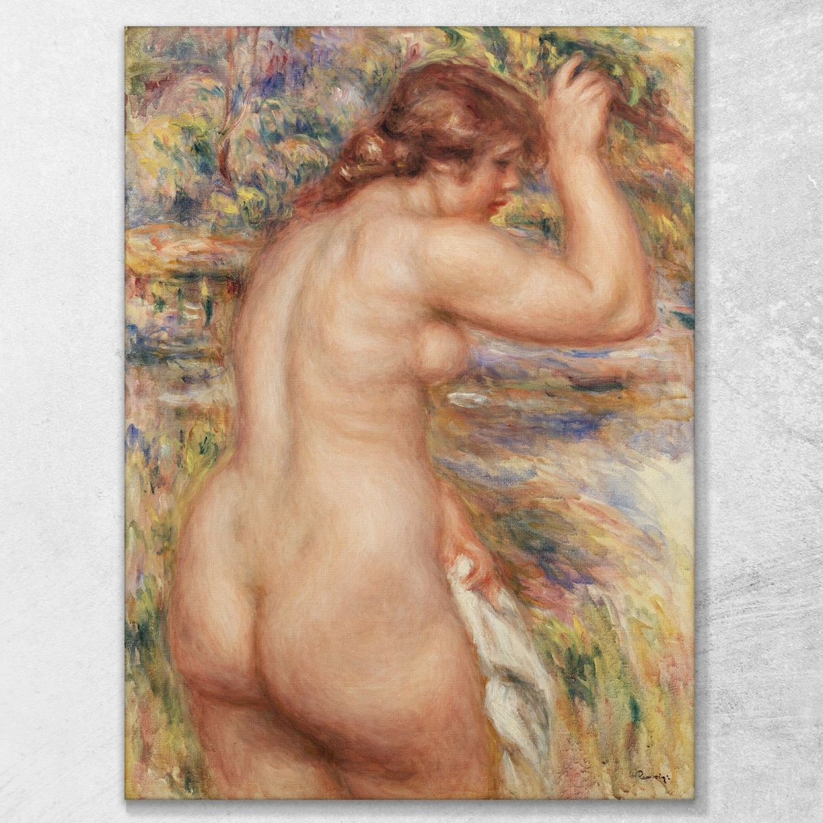 Nude In A Landscape Pierre-Auguste Renoir par581 canvas print 