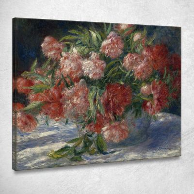 Peonies Pierre-Auguste Renoir par586 canvas print 