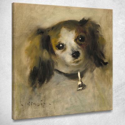 Head Of A Dog Pierre-Auguste Renoir par587 canvas print 