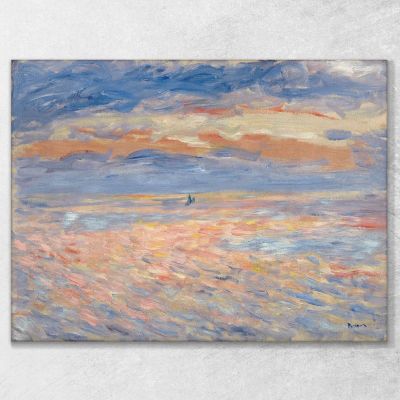 Sunset Pierre-Auguste Renoir par592 canvas print 