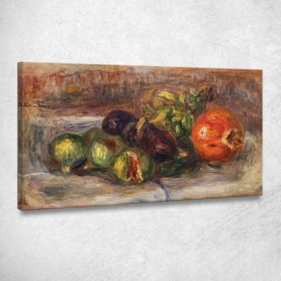 Pomegranate And Figs Grenade Et Figues Pierre-Auguste Renoir par593 canvas print 
