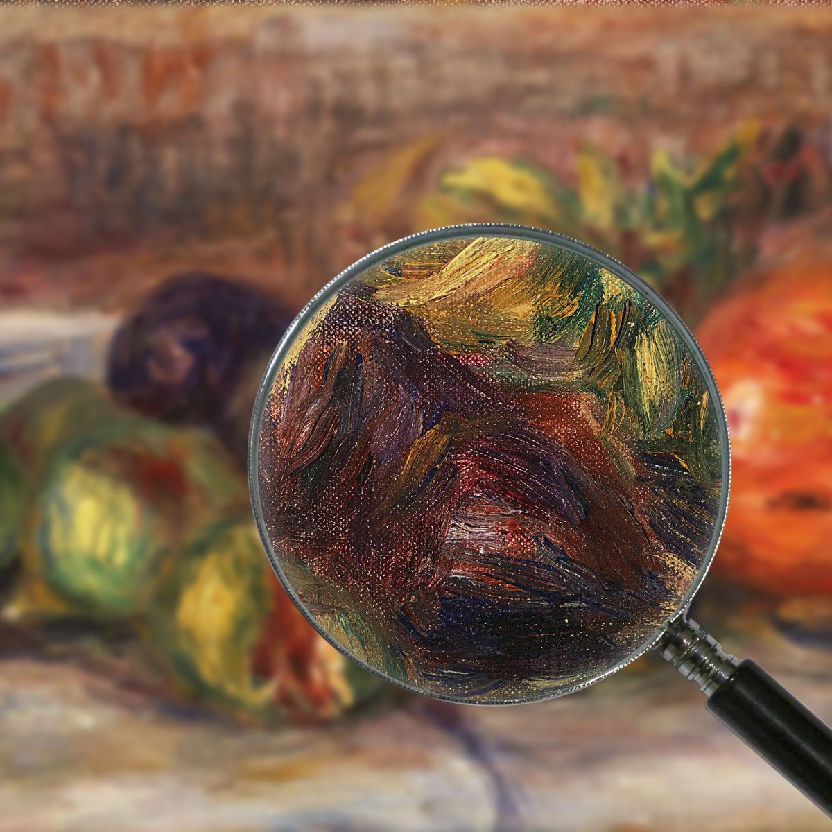Pomegranate And Figs Grenade Et Figues Pierre-Auguste Renoir par593 canvas print