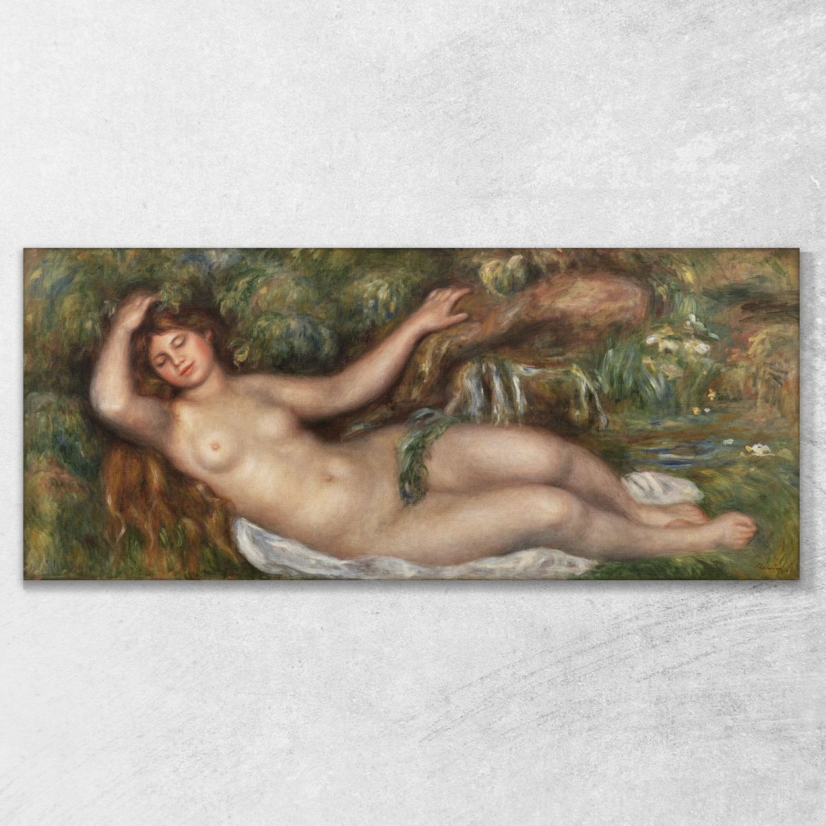 Reclining Nude Pierre-Auguste Renoir par599 canvas print 