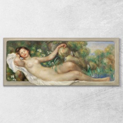 Reclining Nude Pierre-Auguste Renoir par600 canvas print 