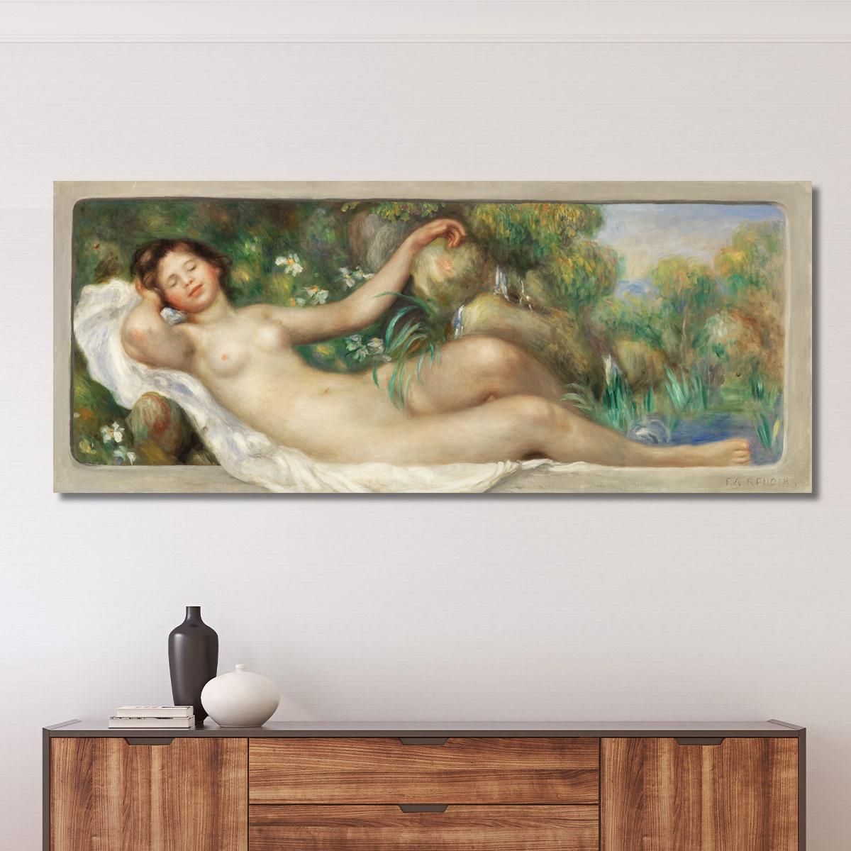 Reclining Nude Pierre-Auguste Renoir par600 canvas print 