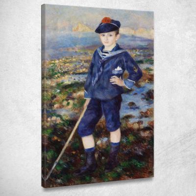 Sailor Boy Portrait Of Robert Nunès Pierre-Auguste Renoir par602 canvas print 