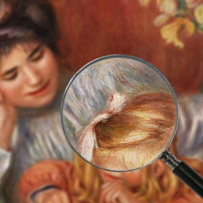 Writing Lesson 1905 Pierre-Auguste Renoir par620 canvas print