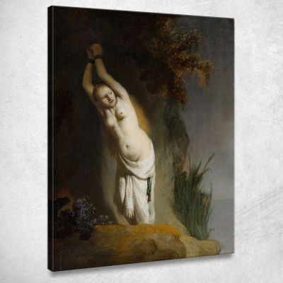 Andromeda Rembrandt van Rijn rvr21 canvas print 