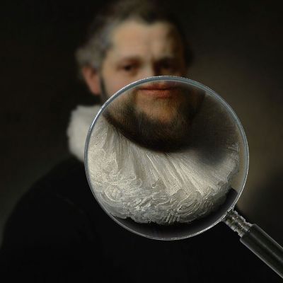 Portrait Of A Man 2 Rembrandt van Rijn rvr125 canvas print