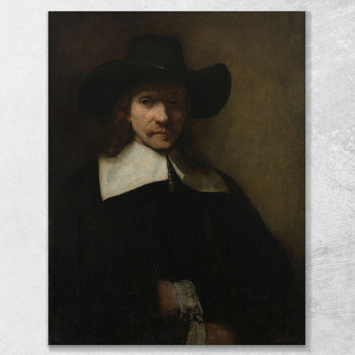 Portrait Of A Man 3 Rembrandt van Rijn rvr126 canvas print 