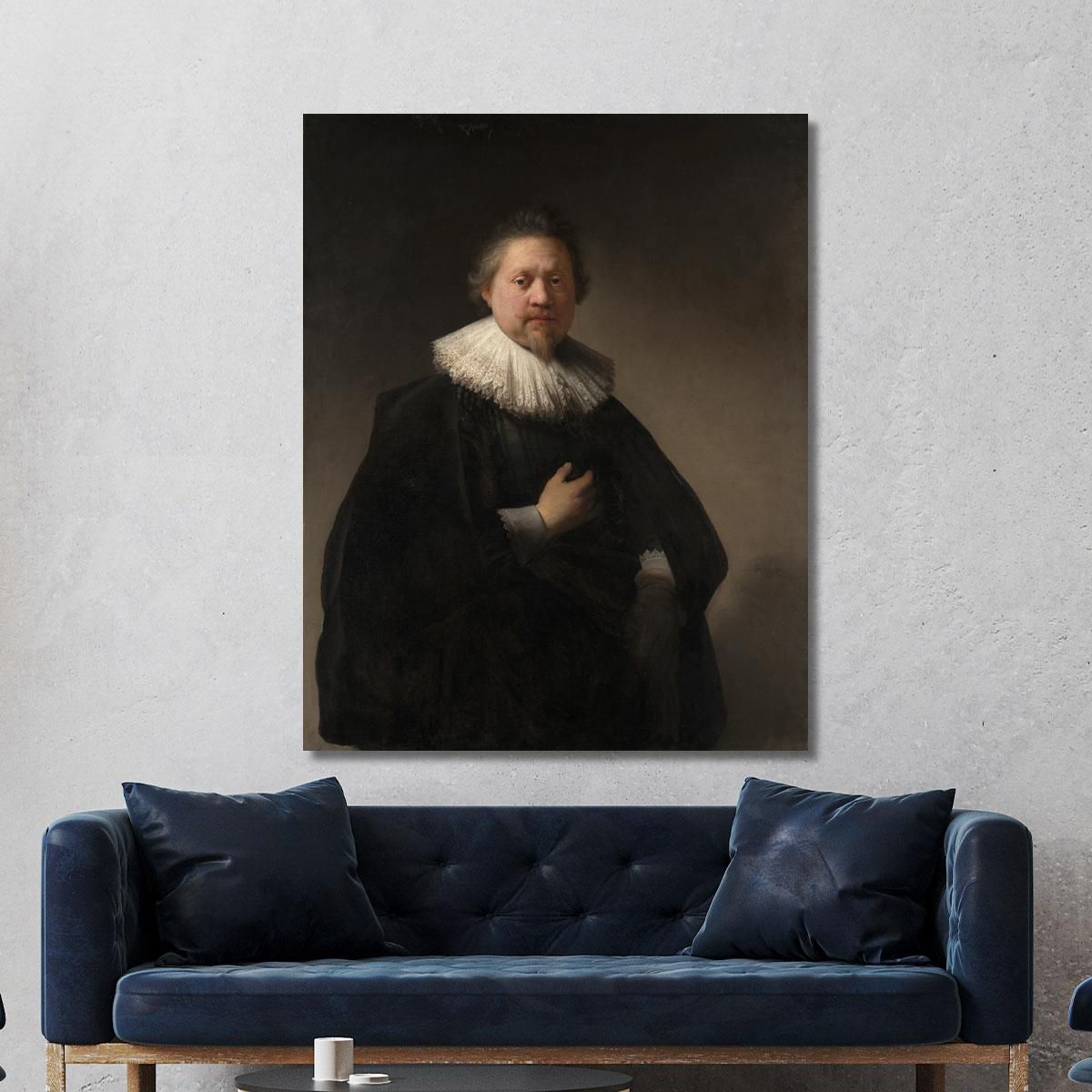 Portrait Of A Man Rembrandt van Rijn rvr130 canvas print 