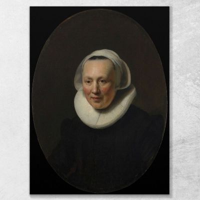 Portrait Of A Woman 2 Rembrandt van Rijn rvr132 canvas print 