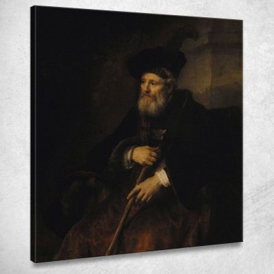 Portrait Of An Old Man 2 Rembrandt van Rijn rvr137 canvas print 