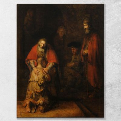 Return Of The Prodigal Son Rembrandt van Rijn rvr164 canvas print 