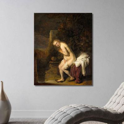 Susanna Rembrandt van Rijn rvr197 canvas print 