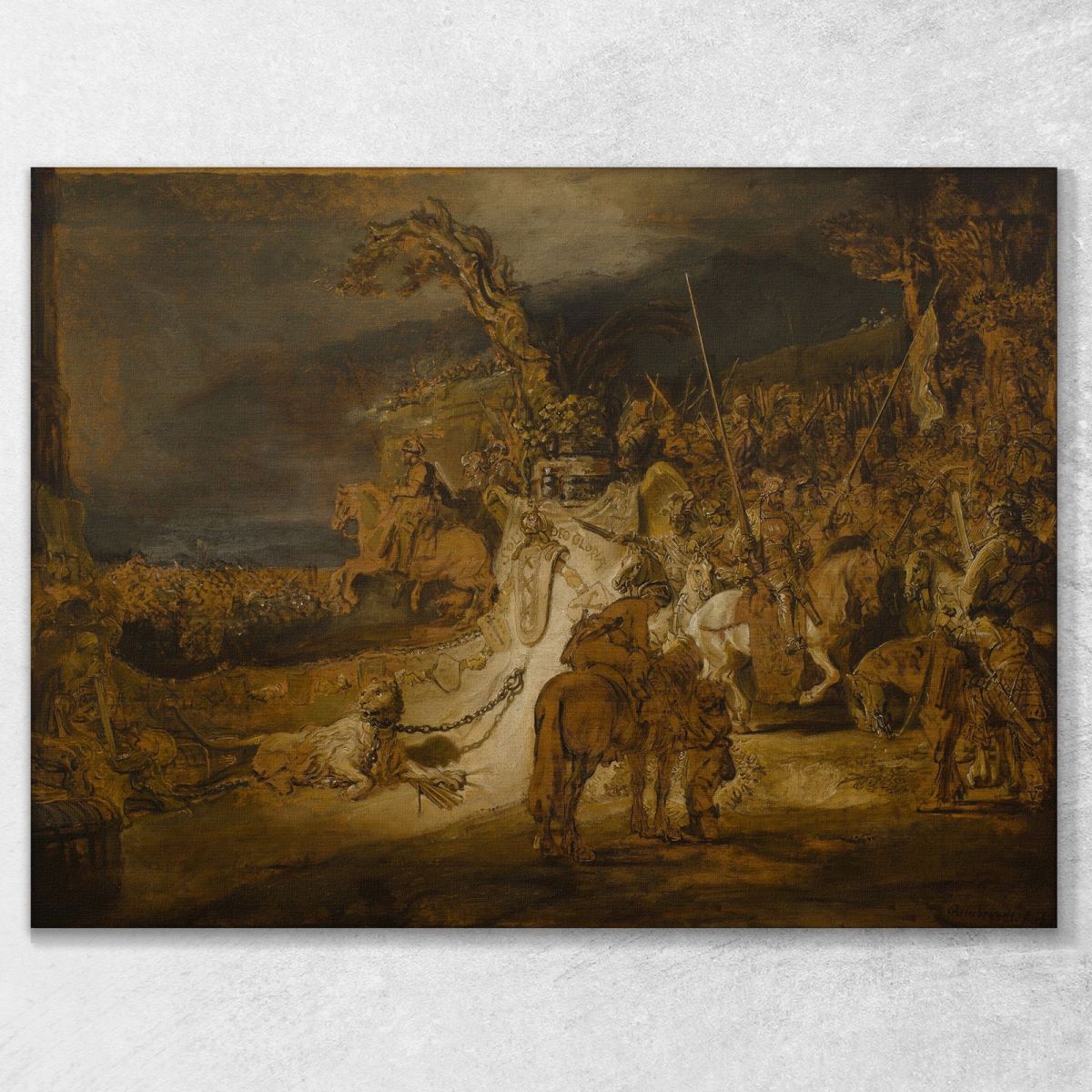 The Concord Of The State Rembrandt van Rijn rvr213 canvas print 