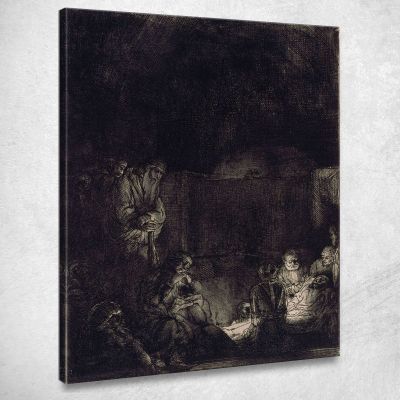 The Entombment Rembrandt van Rijn rvr221 canvas print 