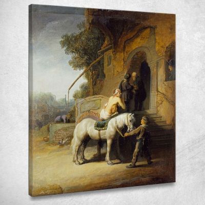 The Good Samaritan Rembrandt van Rijn rvr226 canvas print 
