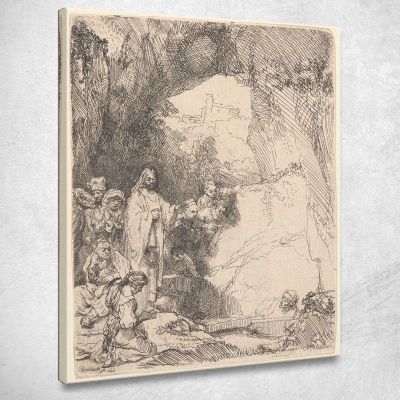 The Raising Of Lazarus 4 Rembrandt van Rijn rvr238 canvas print 