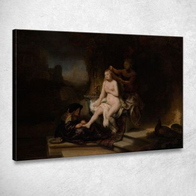 The Toilet Of Bathsheba Rembrandt van Rijn rvr251 canvas print 