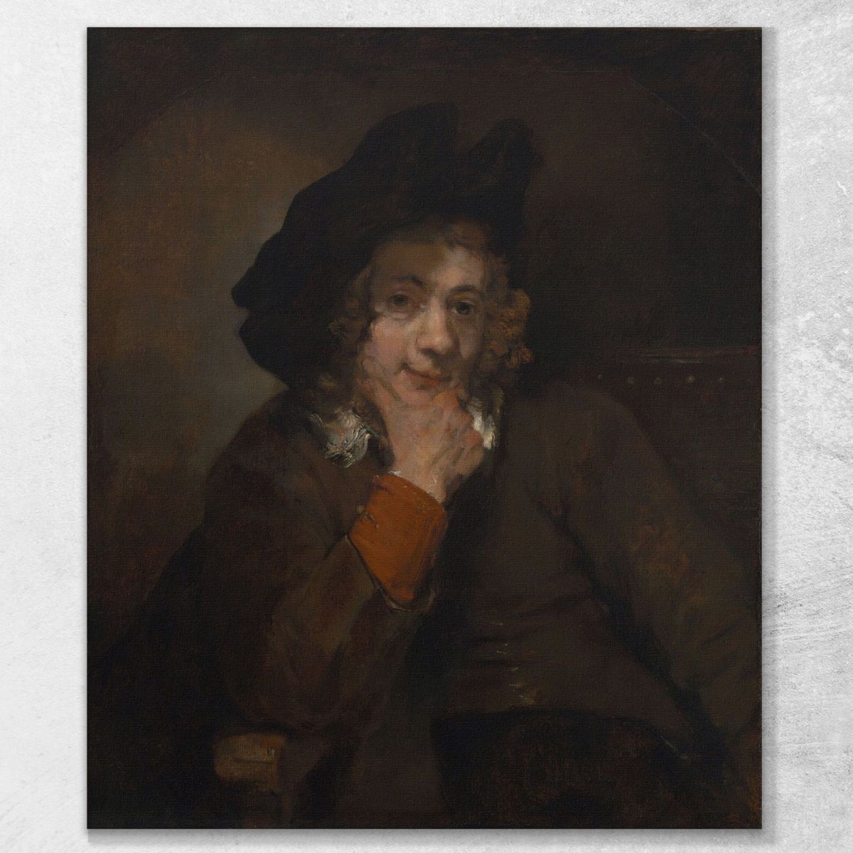 Titus The Artist'S Son 2 Rembrandt van Rijn rvr261 canvas print 