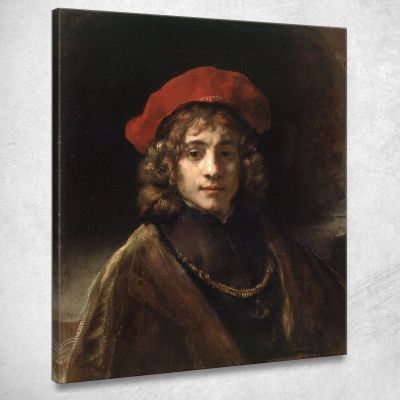 Titus The Artist'S Son Rembrandt van Rijn rvr262 canvas print 