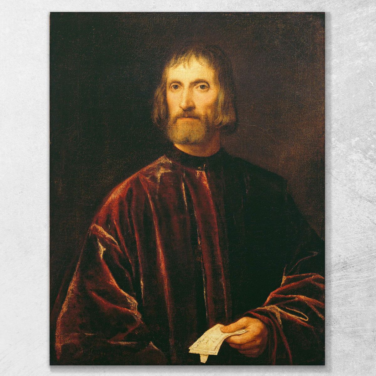 Andrew Of The French Titian Tiziano Vecellio ttn7 canvas print 