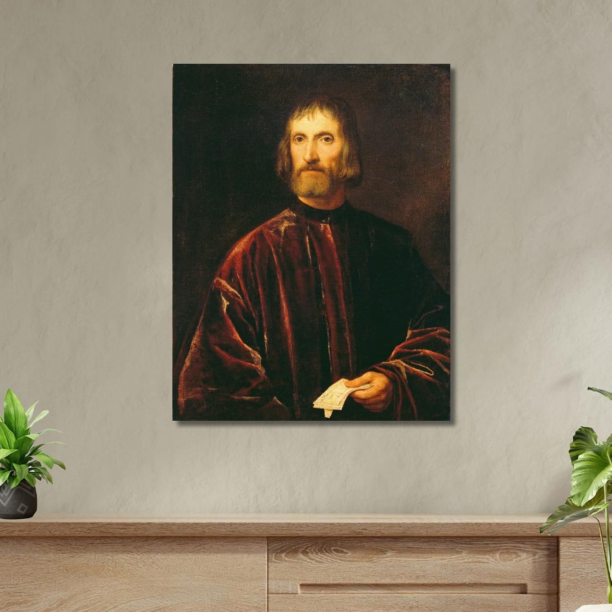 Andrew Of The French Titian Tiziano Vecellio ttn7 canvas print 