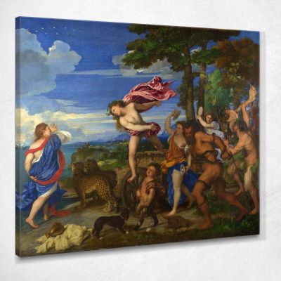 Bacchus And Ariadne Titian Tiziano Vecellio ttn10 canvas print 