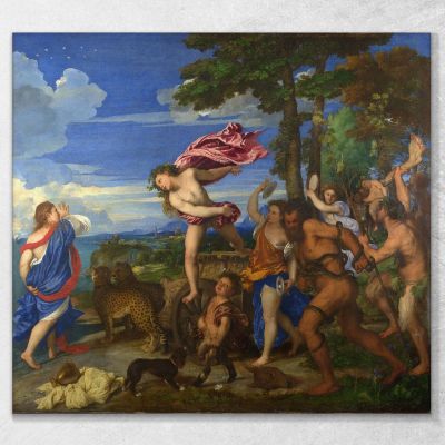 Bacchus And Ariadne Titian Tiziano Vecellio ttn10 canvas print 