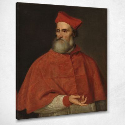 Cardinal Pietro Bembo Titian Tiziano Vecellio ttn12 canvas print 