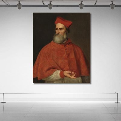 Cardinal Pietro Bembo Titian Tiziano Vecellio ttn12 canvas print 